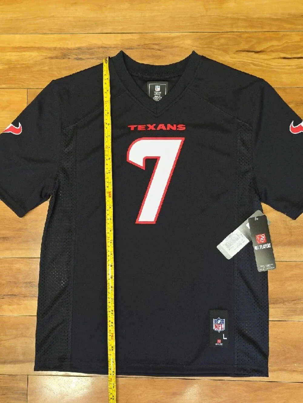 NEW C.J. Stroud NFL Houston Texans Football Game Jersey Youth LG (14/26) Black